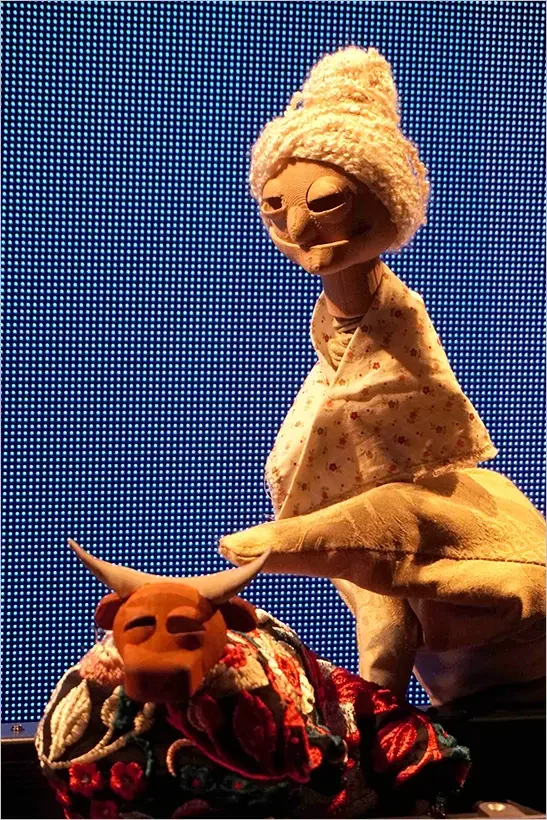 BEBÊ E O BOI BABAU | Foto: Sandra Coelho