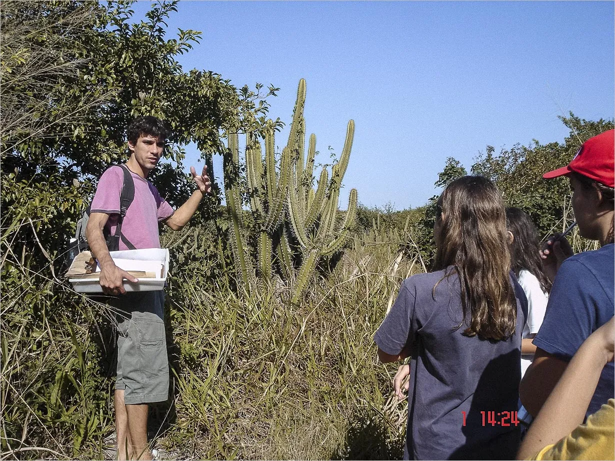 Trabalho de campo - Restingas | Restinga da Marambaia, Rio de Janeiro